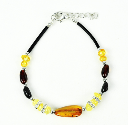 Bracciale con Allungo in Caucciù