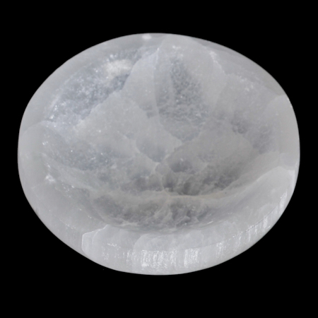 piattino tondo selenite