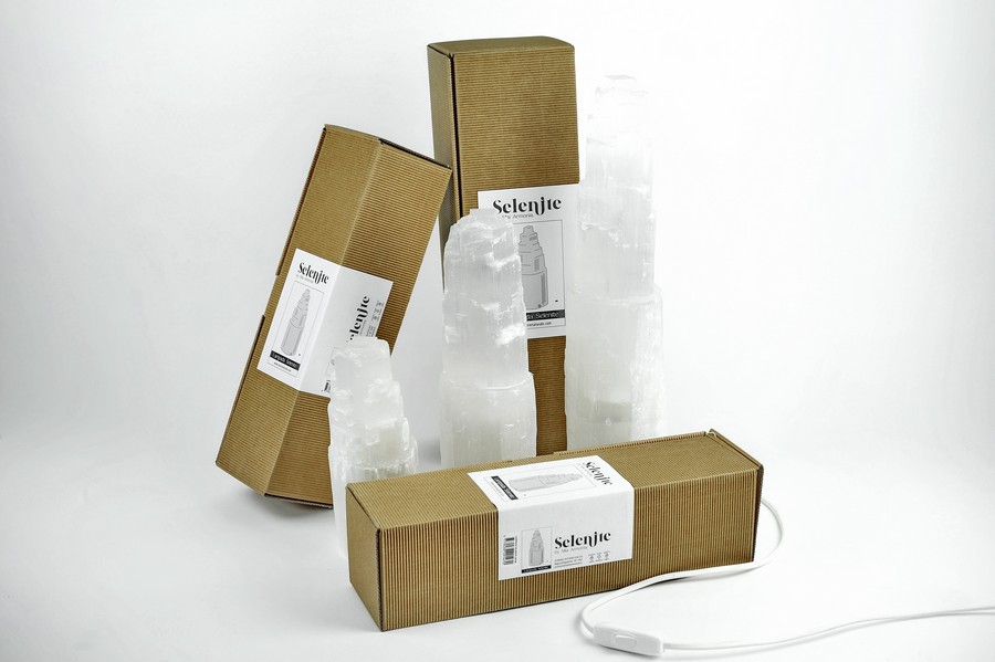 lampade on selenite